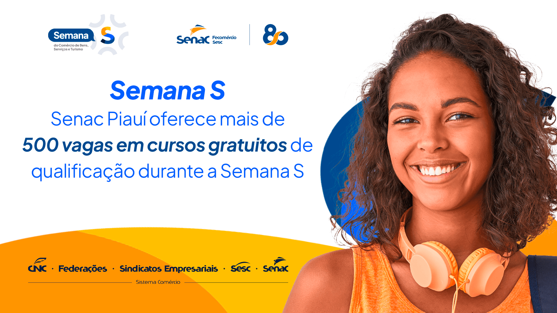 Senac Piauí oferece mais de 500 vagas em cursos gratuitos de qualificação durante a Semana S