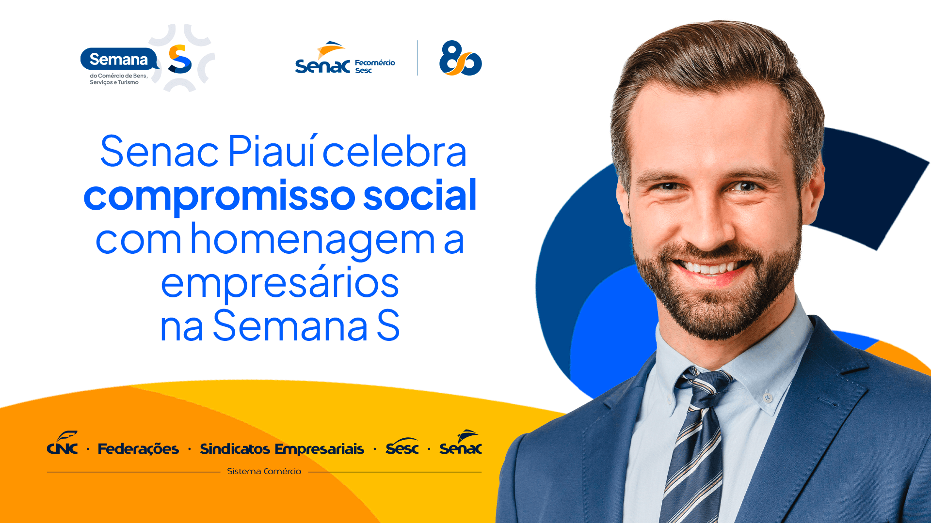 Senac Piauí celebra compromisso social com homenagem a empresários na "Semana S"