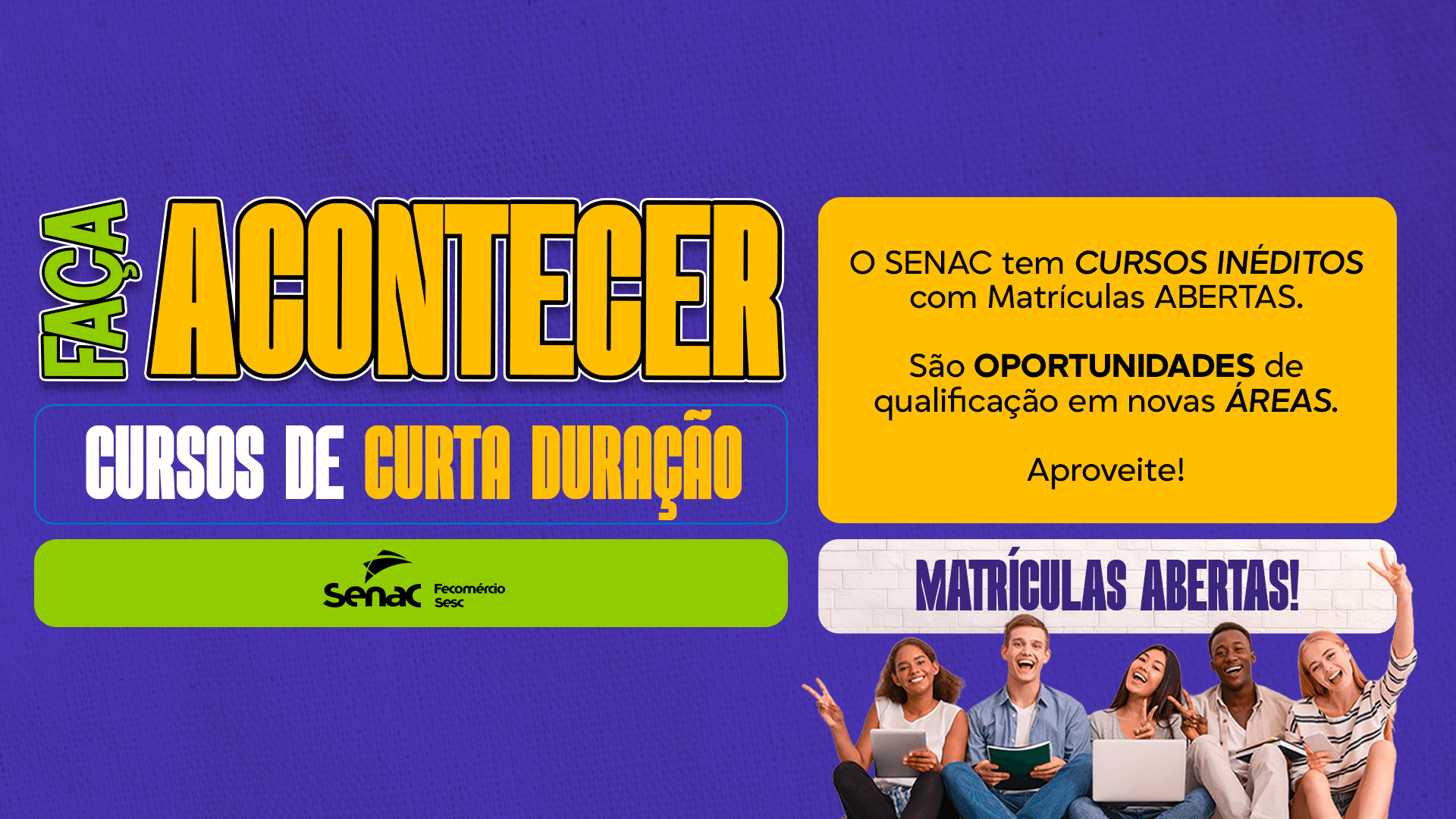 Senac Piauí amplia portfólio com cursos inéditos em suas unidades
